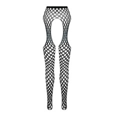 Эротические колготки-бодистокинг Passion ECO S003 black