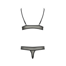 Комплект белья Passion ERZA SET Черный XXL/XXXL