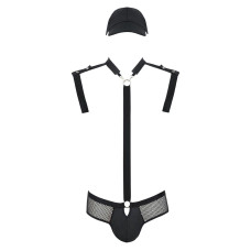 Комплект эротического мужского белья Passion 038 John black L/XL
