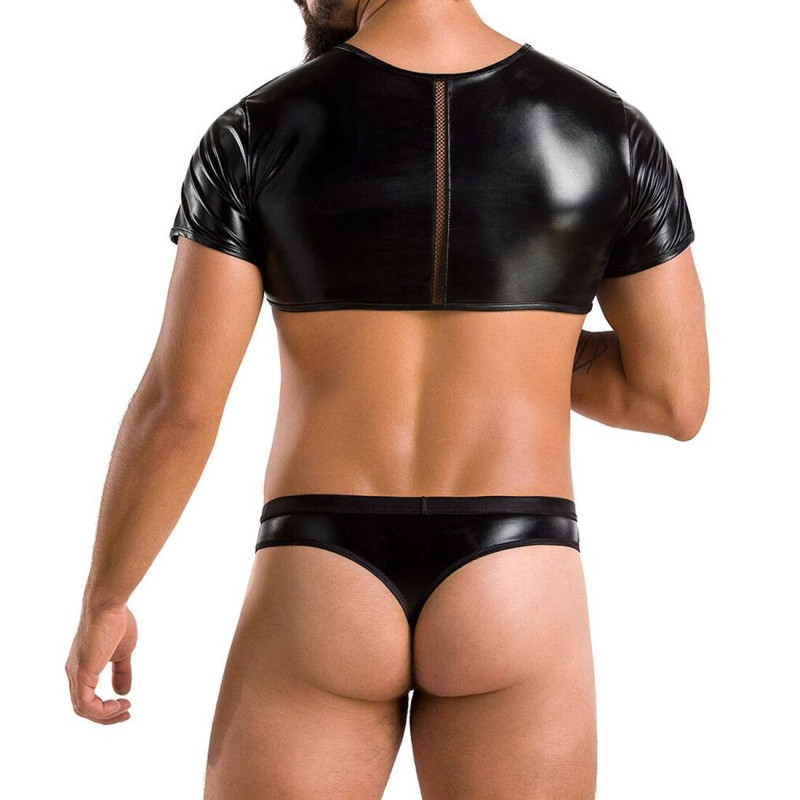 Комплект чоловічої білизни під латекс Passion 057 Set Peter black L/XL Комплект чоловічої білизни під латекс Passion 057 Set Peter black L/XL