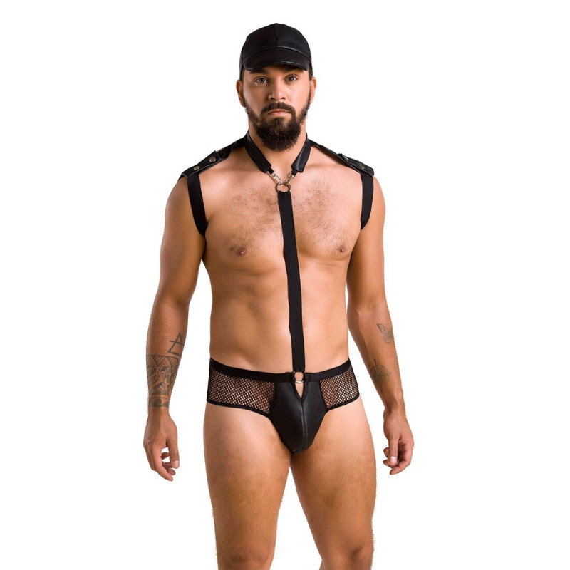 Комплект эротического мужского белья Passion 038 John black XXL/XXXL Комплект эротического мужского белья Passion 038 John black XXL/XXXL