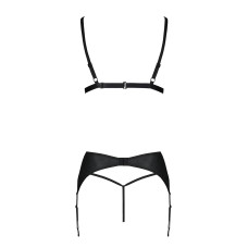 Комплект из экокожи Passion Miley Set black S/M