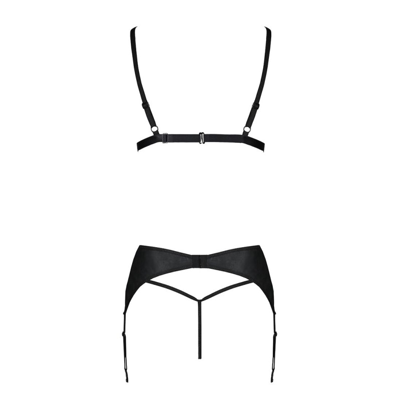 Комплект из экокожи Passion Miley Set black S/M Комплект из экокожи Passion Miley Set black S/M