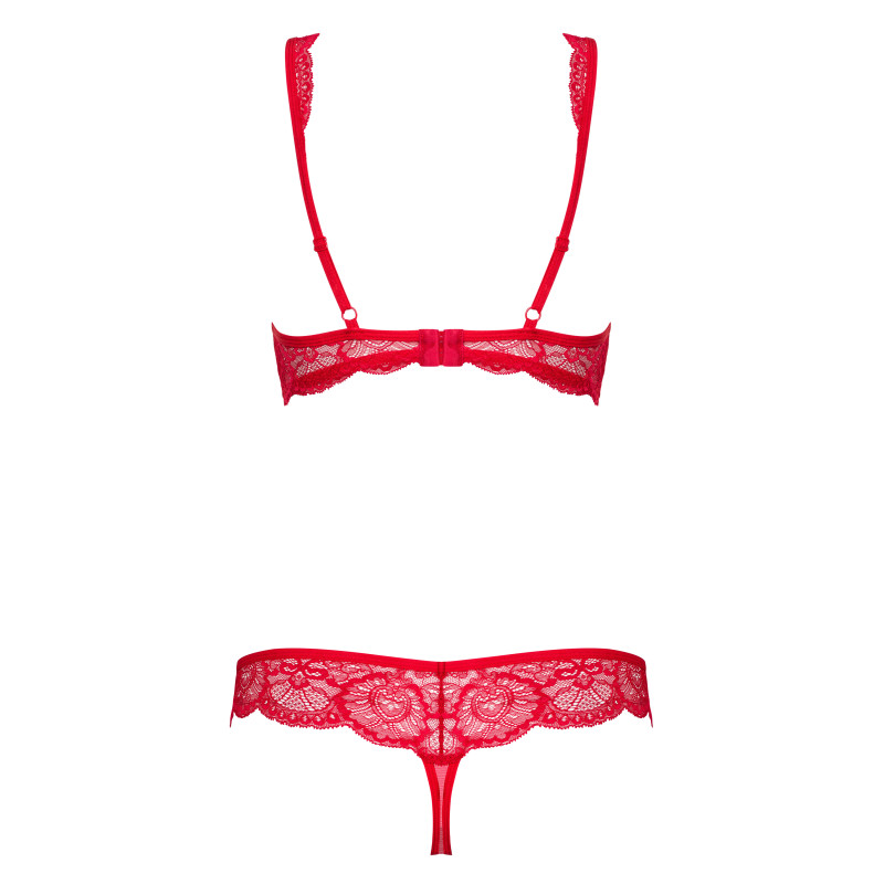 Комплект Obsessive 853-SET-3 Красный S/M