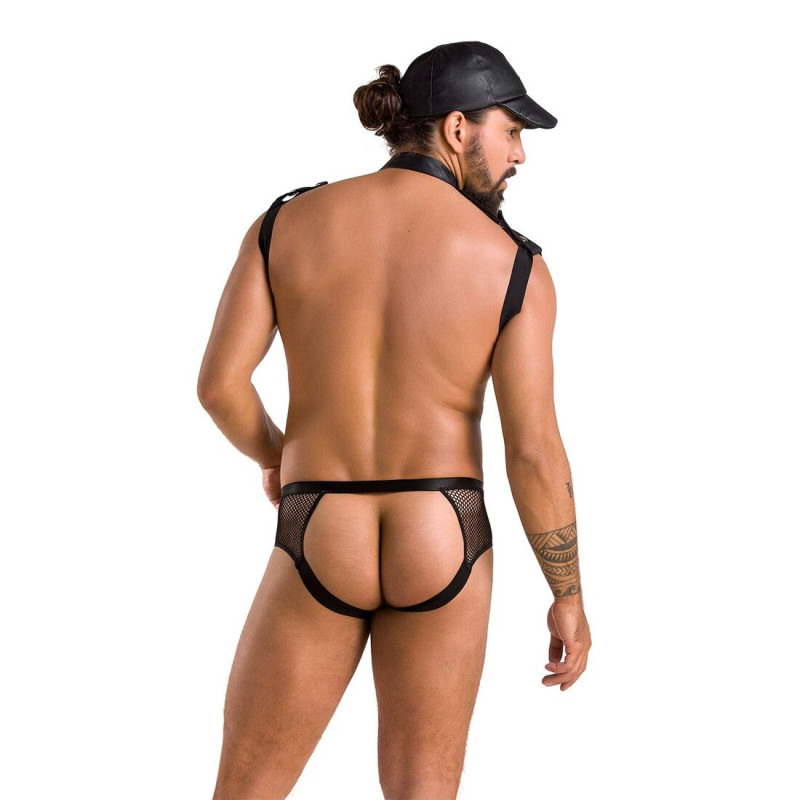 Комплект эротического мужского белья Passion 038 John black XXL/XXXL Комплект эротического мужского белья Passion 038 John black XXL/XXXL