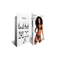 Комплект Demoniq LXAdora001 Чорний XXL