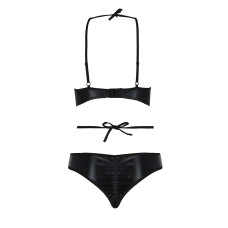 Комплект белья Passion NAVEL SET Черный XXL/XXXL