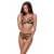 Открытый бюстгальтер-стрепы Passion Exclusive NICKY BRA black L/XL