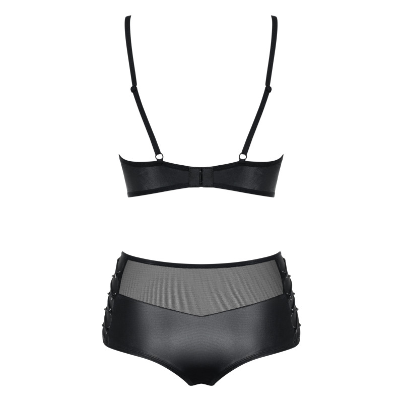 Комплект Obsessive Leatheria Чорний S/M Комплект Obsessive Leatheria Чорний S/M