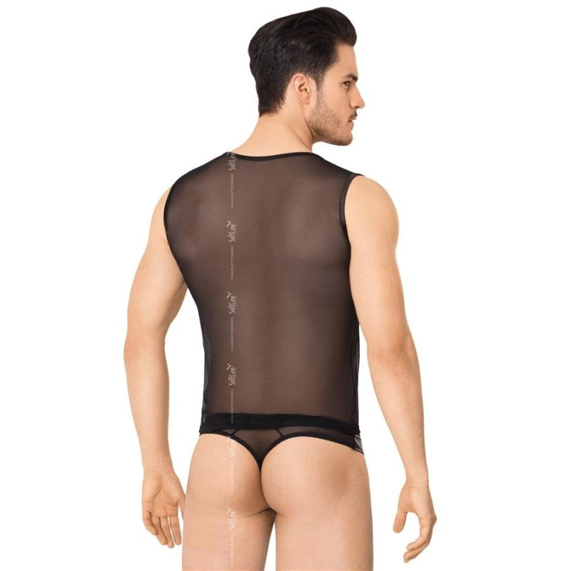 Комплект белья SoftLine Shirt and Shorts 4606 Черный M/L Комплект белья SoftLine Shirt and Shorts 4606 Черный M/L