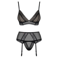 Комплект Obsessive 862-SEG-1 Черный L/XL