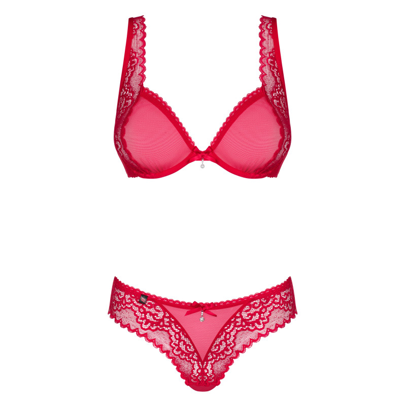 Комплект Obsessive Rougebelle Черный S/M Комплект Obsessive Rougebelle Черный S/M