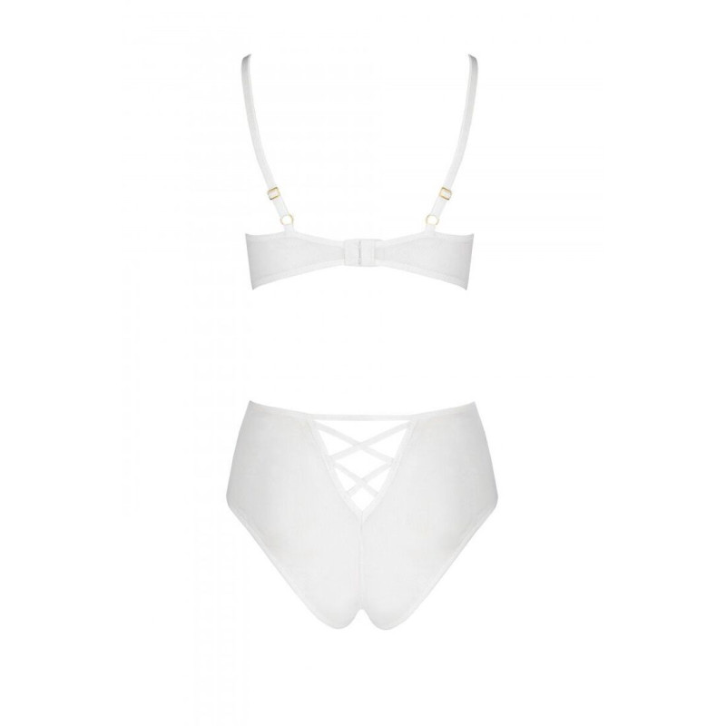 Эротический комплект с рисунком Passion LOVELIA BIKINI white XXL/XXXL Эротический комплект с рисунком Passion LOVELIA BIKINI white XXL/XXXL