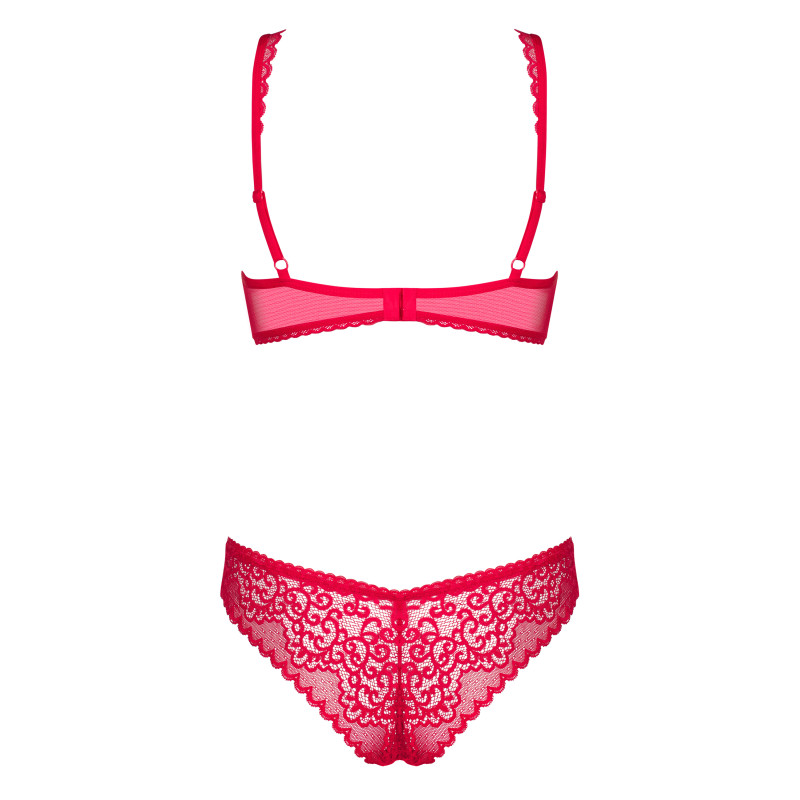 Комплект Obsessive Rougebelle Черный S/M Комплект Obsessive Rougebelle Черный S/M