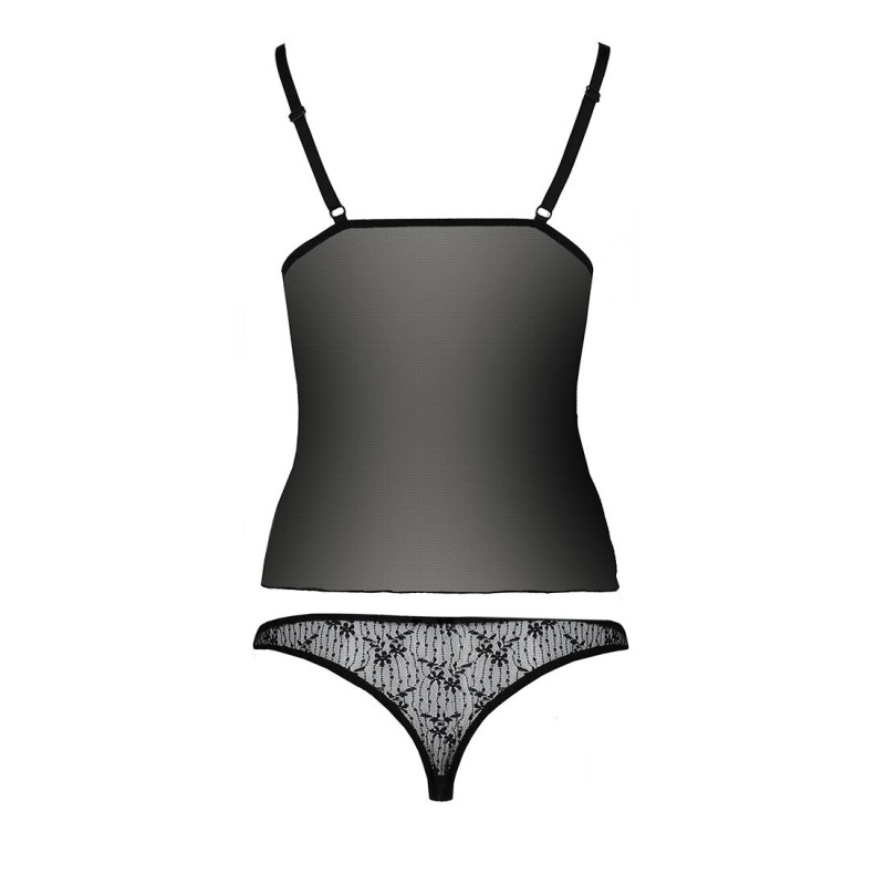 Комплект білизни Passion MELISSA SET black S/M Комплект білизни Passion MELISSA SET black S/M