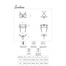 Комплект Livia Corsetti Fashion Snehana Черный L/XL