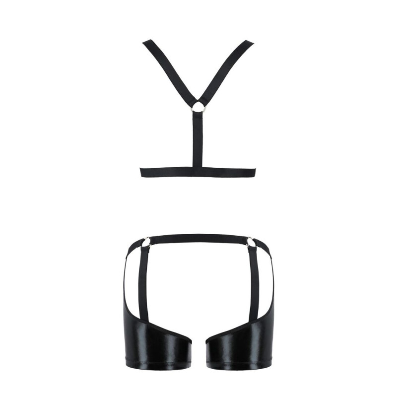 Комплект эротического мужского белья Passion 047 Set John black XXL/XXXL Комплект эротического мужского белья Passion 047 Set John black XXL/XXXL