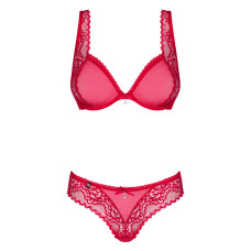 Комплект Obsessive Rougebelle Черный L/XL