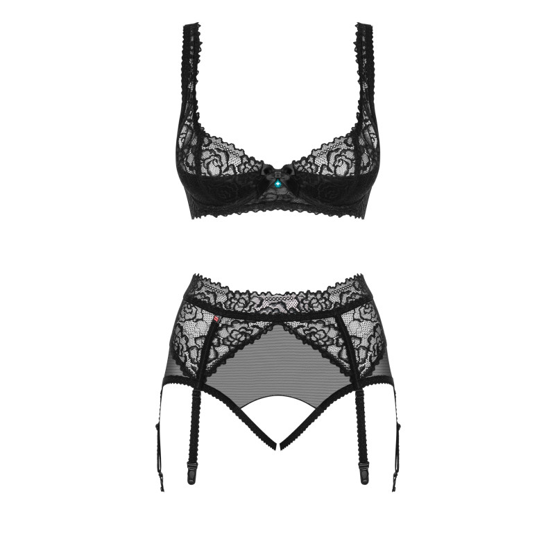 Комплект Obsessive 867-SEG-1 Черный S/M