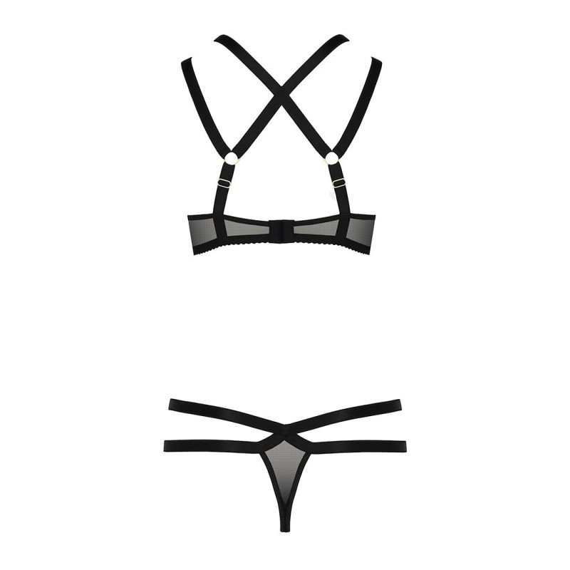 Комплект белья Passion HAGAR SET Черный L/XL Комплект белья Passion HAGAR SET Черный L/XL