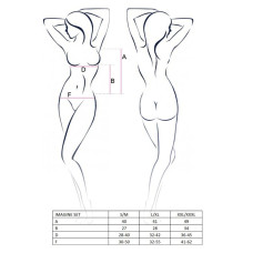Сексуальний комплект Passion Erotic Line IMAGINE SET L/XL Чорний