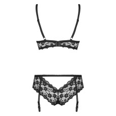 Комплект Obsessive Letica Чорний S/M