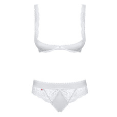 Комплект Obsessive Miamor Білий L/XL