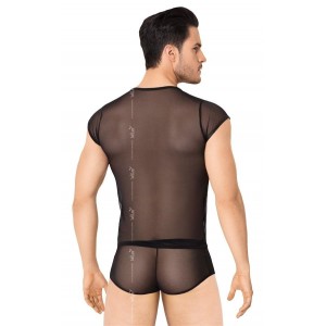 Комплект білизни SoftLine Shirt and Shorts 4608 Чорний M/L