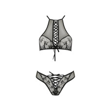 Эротический комплект Passion AZALIA SET black L/XL
