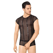 Комплект белья SoftLine Shirt and Shorts 4608 Черный XL