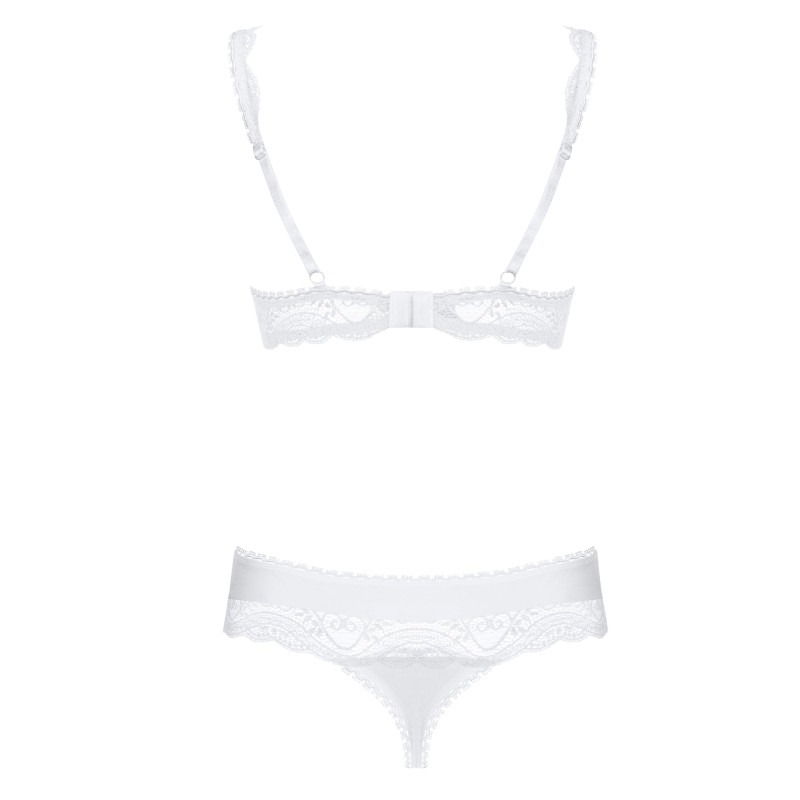 Комплект Obsessive Miamor Белый S/M Комплект Obsessive Miamor Белый S/M