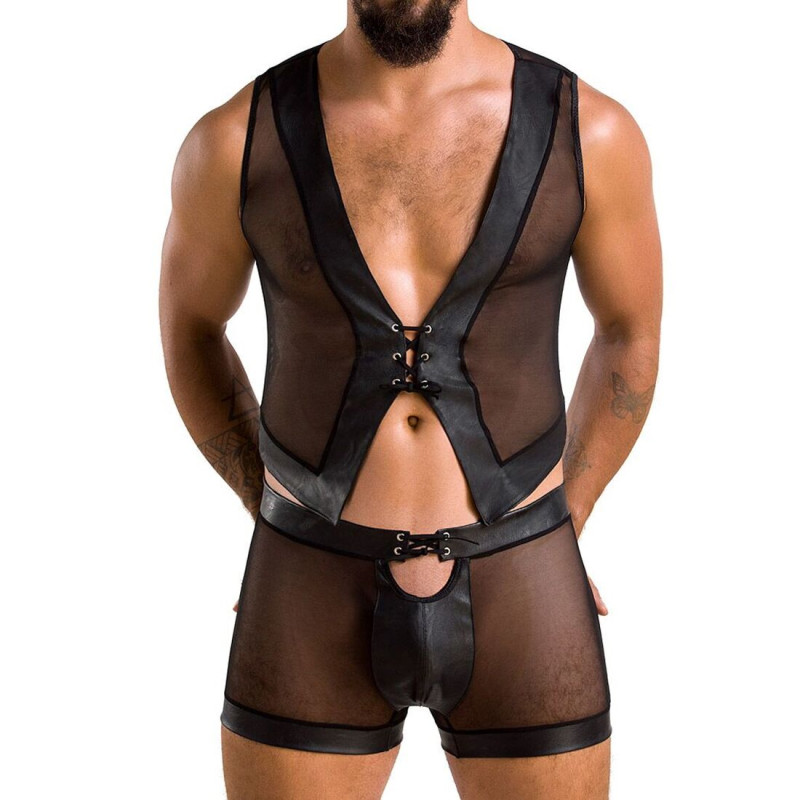 Комплект мужского белья Passion 053 Set William black L/XL Комплект мужского белья Passion 053 Set William black L/XL