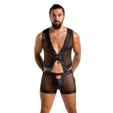 Комплект мужского белья Passion 053 Set William black L/XL