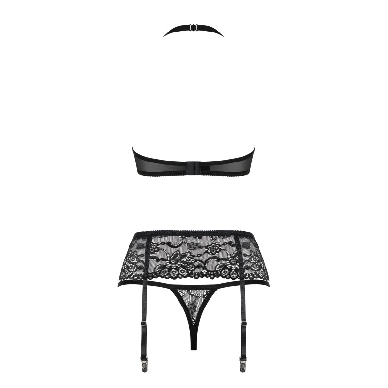 Комплект Obsessive 838-SEG-1 Черный L/XL Комплект Obsessive 838-SEG-1 Черный L/XL