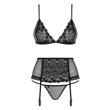 Комплект Obsessive 821-SEG-1 Чорний S/M