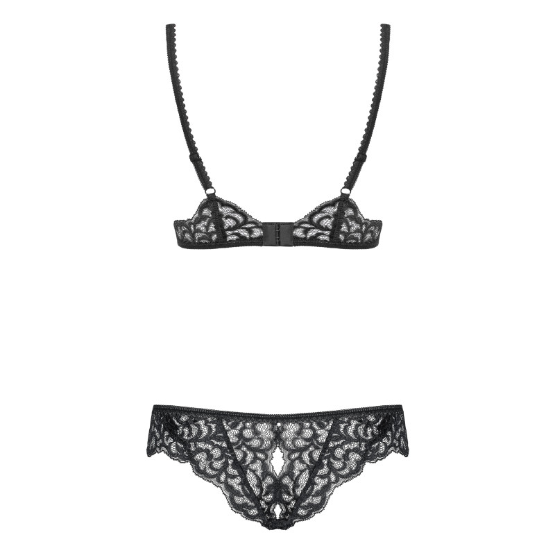 Комплект Obsessive Laluna Чорний S/M Комплект Obsessive Laluna Чорний S/M