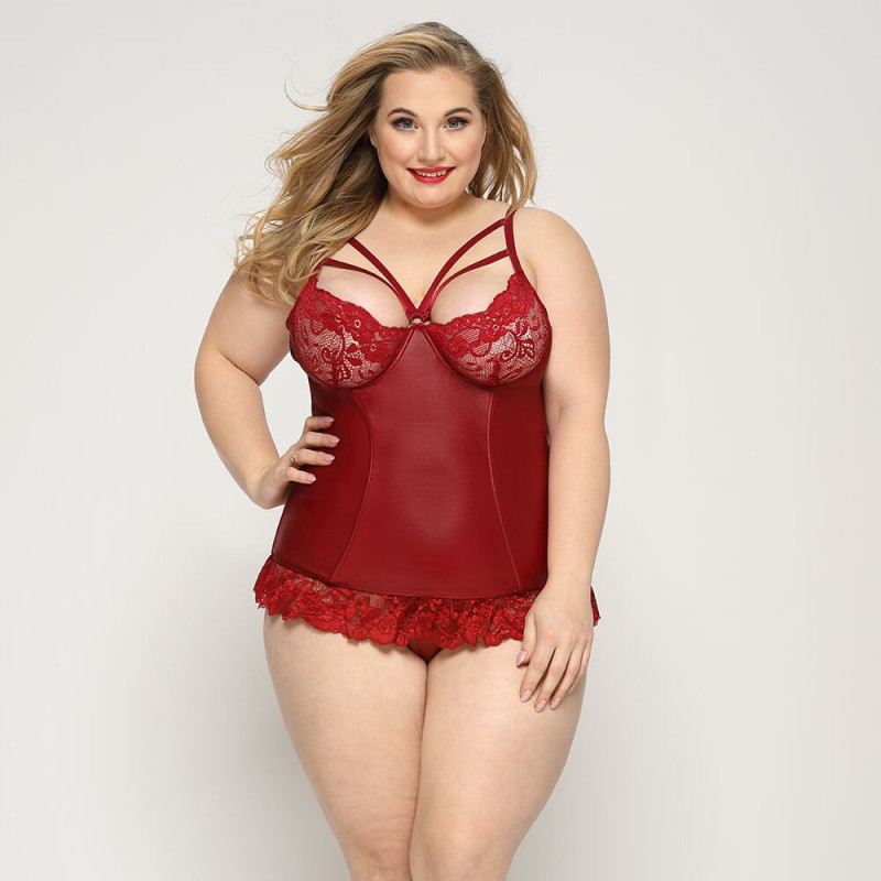 Корсет JSY P91136 Червоний Plus Size Корсет JSY P91136 Червоний Plus Size