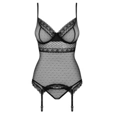 Корсет Obsessive 817-COR-1 Чорний S/M