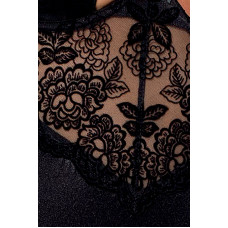 Корсет з пажами Passion TONYA CORSET black L/XL