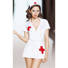 Костюм медсестри SoftLine Inez XL Білий