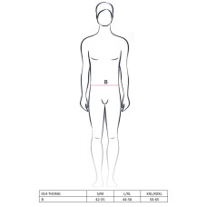 Мужской эротический костюм Passion 020 SLIP L/XL Черный