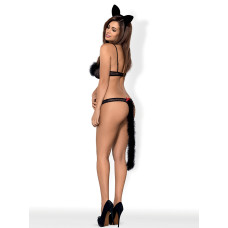 Костюм Obsessive Gepardina Черный S/M