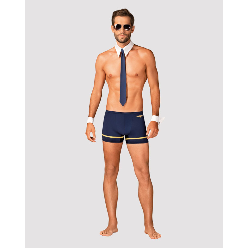 Эротический костюм пилота Obsessive Pilotman set 2XL/3XL Эротический костюм пилота Obsessive Pilotman set 2XL/3XL