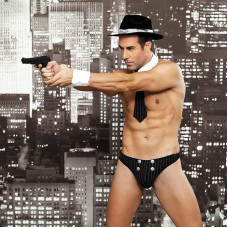 Рольовий костюм гангстера JSY Небезпечний Джек S/M