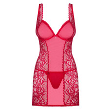 Сорочка Obsessive Rougebelle Красная L/XL