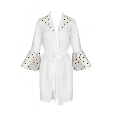 Воздушный пеньюар Passion LOVELIA PEIGNOIR white XXL/XXXL