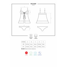Бебидолл Obsessive 842-BAB-1 Черный S/M