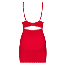 Сорочка Obsessive Jolierose Красная XXL