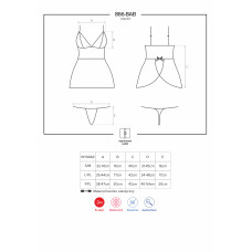 Бебидолл Obsessive 866-BAB-1 Черный XXL