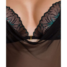 Рубашка Passion DELIENA CHEMISE black XXL/XXXL